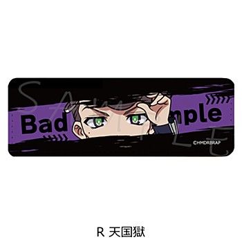 【新品/公式】ヒプノシスマイク-Division Rap Battle- Rhyme Anima +_レザーバッジ（ロング） R 天国獄 公式グッズ colleize コレイズ アニメ キャラクター グッズ