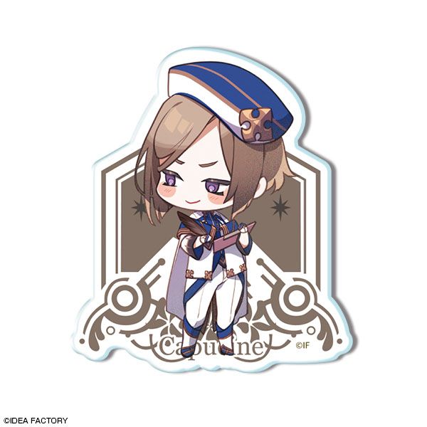 【新品/公式】終遠のヴィルシュ -EpiC:lycoris-_アクリルバッジ デザイン12（カプシーヌ） 公式グッズ colleize コレイズ アニメ キャラクター グッズ