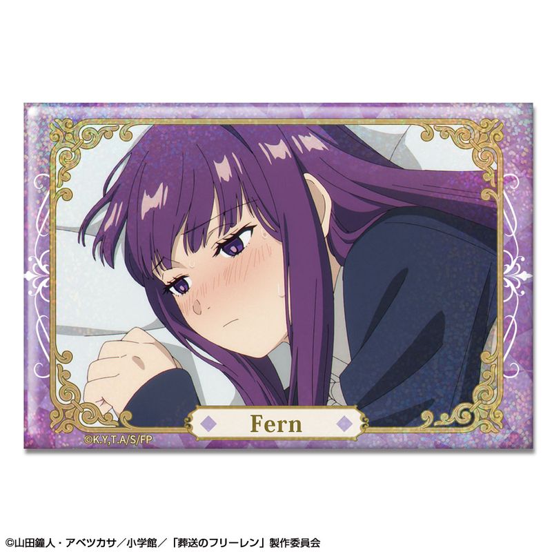 Other - 【新品/公式】葬送のフリーレン_ホログラム缶バッジ Ver.2 デザイン17（フェルン/B） 公式グッズ colleize コレイズ アニメ キャラクター グッズ