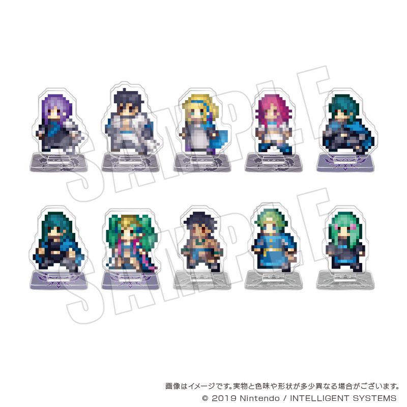 Rakuten - 【新品/公式】ファイアーエムブレム 風花雪月_ドットアクリルフィギュアコレクション Vol.4【BOX／10個入り】 公式グッズ colleize コレイズ アニメ キャラクター グッズ