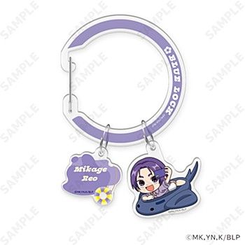 Rakuten - 【新品/公式】ブルーロック_アクリルカラビナ 5 御影玲王[ぷかぷかシリーズ] 公式グッズ colleize コレイズ アニメ キャラクター グッズ