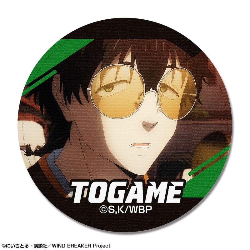 【新品/公式】WIND BREAKER_レザーバッジ デザイン25（十亀条/A） 公式グッズ colleize コレイズ アニメ キャラクター グッズ