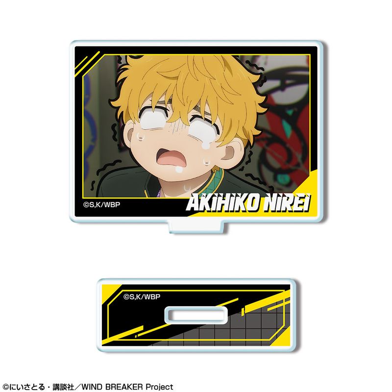 【新品/公式】WIND BREAKER_ミニアクリルスタンド デザイン13（楡井秋彦/C） 公式グッズ colleize コレイズ アニメ キャラクター グッズ