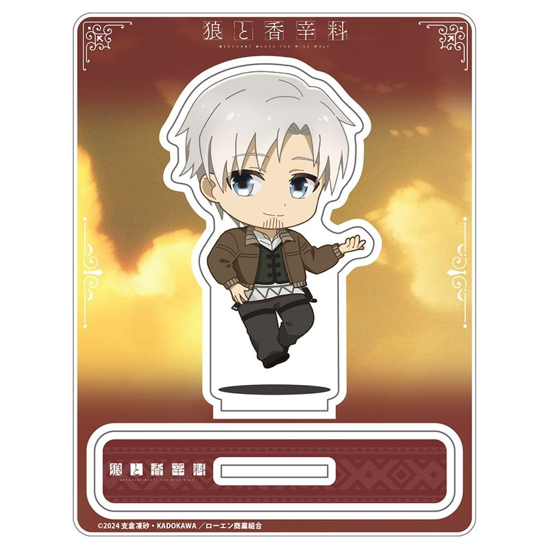乐天商城 - 【新品/公式】狼と香辛料 MERCHANT MEETS THE WISE WOLF_「ロレンス」じゃんこれアクリルスタンド 公式グッズ colleize コレイズ アニメ キャラクター グッズ