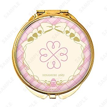 Rakuten - 【新品/公式】しゅごキャラ!_コンパクトミラー 1 日奈森あむ 公式グッズ colleize コレイズ アニメ キャラクター グッズ