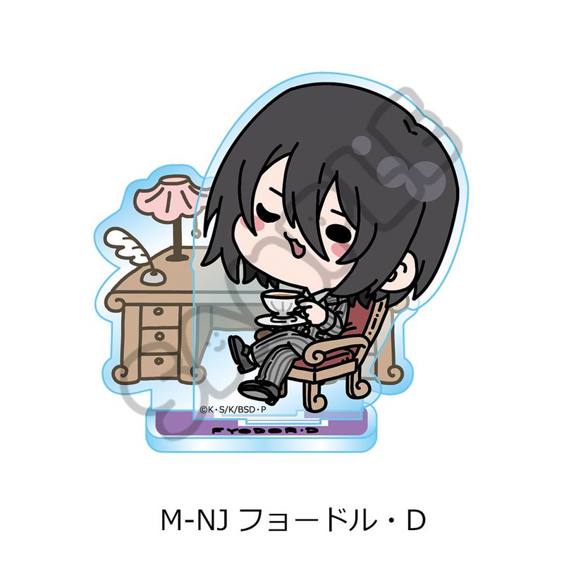 乐天商城 - 【新品/公式】文豪ストレイドッグス_第4弾 アクリルスタンド Mocho-NJ フョードル・D 公式グッズ colleize コレイズ アニメ キャラクター グッズ