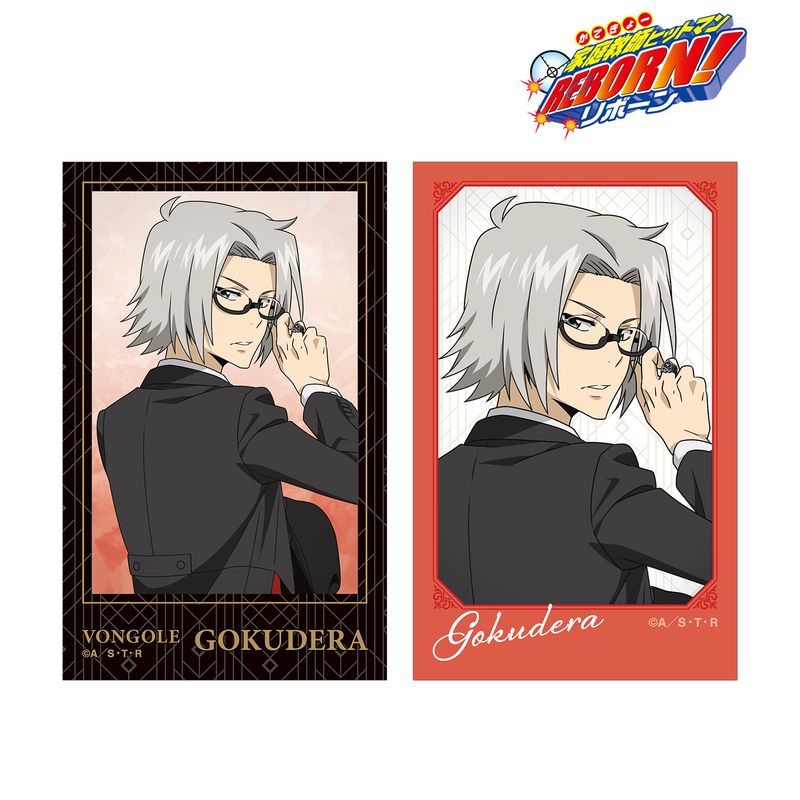 Rakuten - 【新品/公式】家庭教師ヒットマンREBORN!_描き下ろし 獄寺 隼人 燕尾服ver. インスタントカメラ風イラストカード2枚セット 公式グッズ colleize コレイズ アニメ キャラクター グッズ