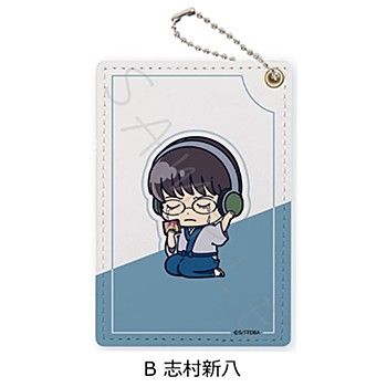 乐天商城 - 【新品/公式】銀魂_パスケース B 志村新八 公式グッズ colleize コレイズ アニメ キャラクター グッズ