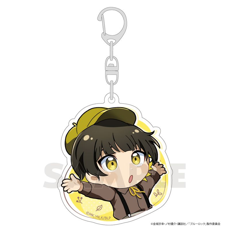 【新品/公式】ブルーロック_アクリルキーホルダー（蜂楽 廻／秋） 公式グッズ colleize コレイズ アニメ キャラクター グッズ