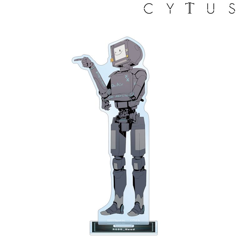 【新品/公式】Cytus II_ROBO_Head BIGアクリルスタンド 公式グッズ colleize コレイズ アニメ キャラクター グッズ