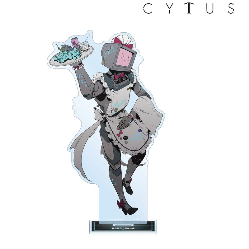 【新品/公式】Cytus II_ROBO_Head Maid ver. BIGアクリルスタンド 公式グッズ colleize コレイズ アニメ キャラクター グッズ