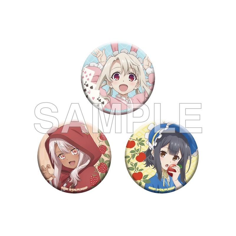 [신품/공식]극장판 Fate/kaleid liner 프리즈마☆일리아 Licht 이름이 없는 소녀_캔 배지 세트 Kimono ver. 공식 상품 colleize 콜레이즈 애니메이션 캐릭터 상품