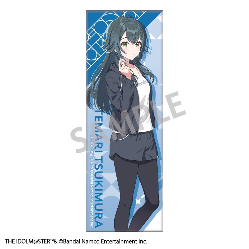 Rakuten - 【新品/公式】学園アイドルマスター_ロングスクエア缶バッジ/月村手毬 公式グッズ colleize コレイズ アニメ キャラクター グッズ