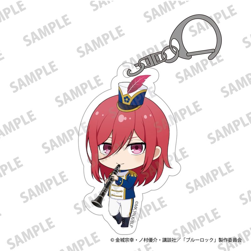 乐天商城 - 【新品/公式】ブルーロック_ミニキャラアクリルキーホルダー マーチングバンド Ver. 千切 豹馬 公式グッズ colleize コレイズ アニメ キャラクター グッズ