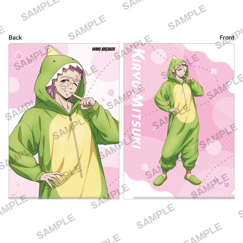 Rakuten - 【新品/公式】WIND BREAKER_A4クリアファイル パジャマパーティーver. 桐生三輝 公式グッズ colleize コレイズ アニメ キャラクター グッズ