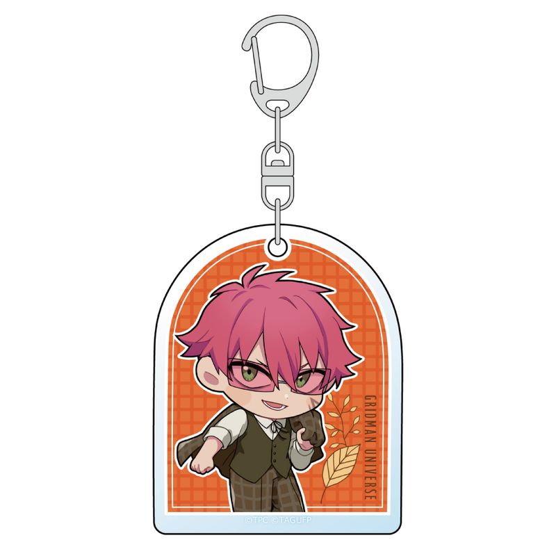 乐天商城 - 【新品/公式】グリッドマン ユニバース_アクリルキーホルダー（レックス/秋コーデ） 公式グッズ colleize コレイズ アニメ キャラクター グッズ