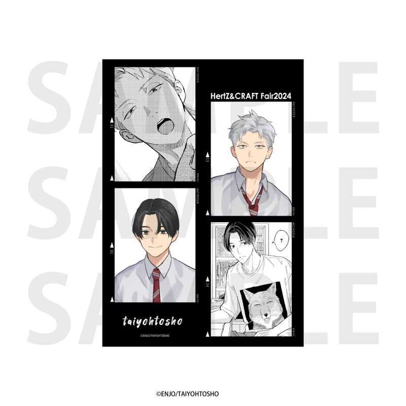 【新品/公式】HertZ＆CRAFT_マルチカットブロマイド 兎の森 公式グッズ colleize コレイズ アニメ キャラクター グッズ