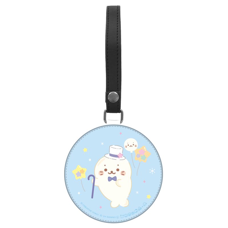 樂天商城 - 【新品/公式】しろたん×はぴだんぶい_ラゲッジタグ / しろたん 公式グッズ colleize コレイズ アニメ キャラクター グッズ