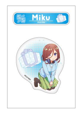 Rakuten - 【新品/公式】五等分の花嫁*_ポッティングステッカー 中野三玖 公式グッズ colleize コレイズ アニメ キャラクター グッズ