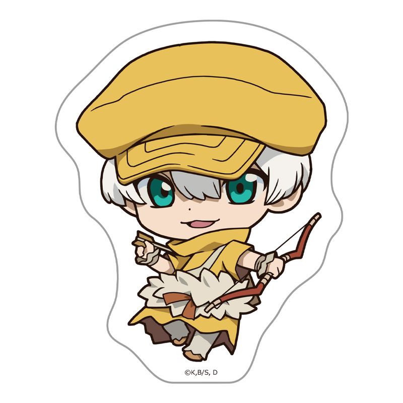 Rakuten - 【新品/公式】Dr.STONE_ダイカットステッカー 西園寺羽京 公式グッズ colleize コレイズ アニメ キャラクター グッズ
