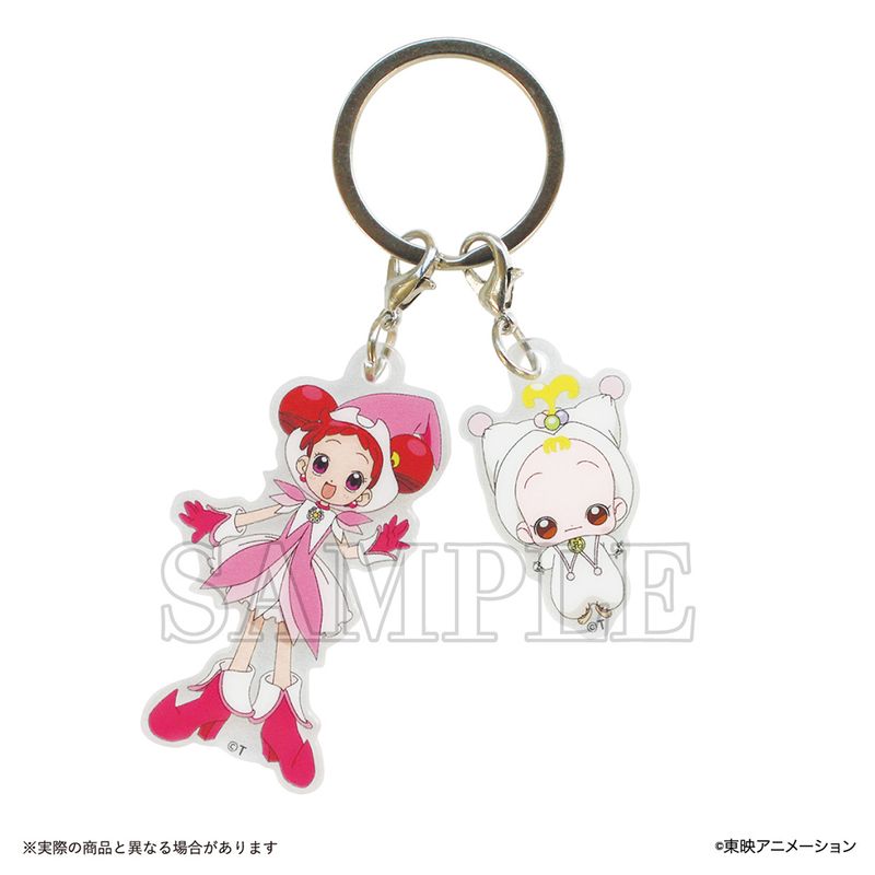 Rakuten - 【新品/公式】おジャ魔女どれみ_2チャームキーホルダー どれみ+ハナ 公式グッズ colleize コレイズ アニメ キャラクター グッズ