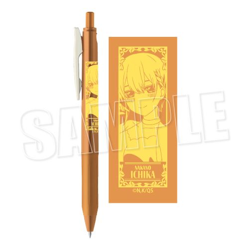 【新品/公式】五等分の花嫁∽_サラサクリップ0.5ジェルボールペン Flower Fairy Ver. 中野一花 公式グッズ colleize コレイズ アニメ キャラクター グッズ