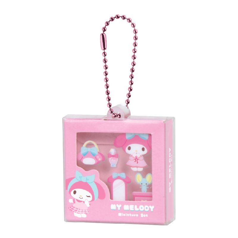 Rakuten - 【新品/公式】サンリオキャラクターズ_パッケージ風ミニチュアキーホルダー マイメロディ 公式グッズ colleize コレイズ アニメ キャラクター グッズ