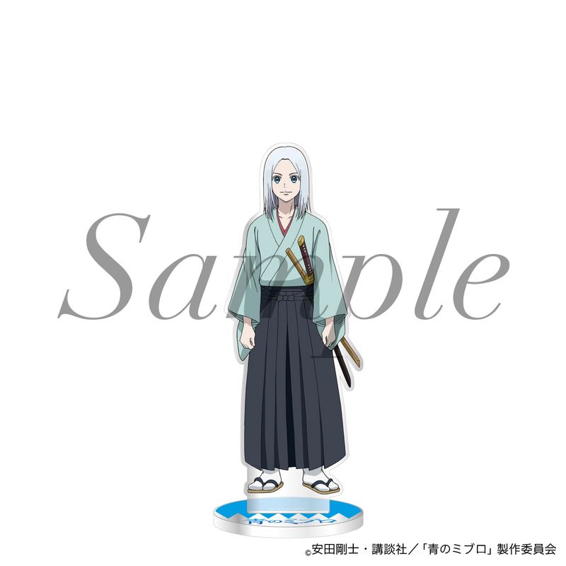 乐天商城 - 【新品/公式】青のミブロ_アクリルスタンド　ちりぬ にお 公式グッズ colleize コレイズ アニメ キャラクター グッズ