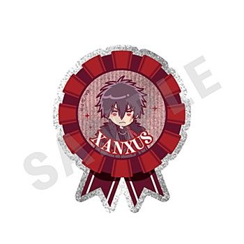 樂天商城 - 【新品/公式】家庭教師ヒットマンREBORN!_ミニキャラスーツシリーズ キラキラお名前バッジ XANXUS 公式グッズ colleize コレイズ アニメ キャラクター グッズ