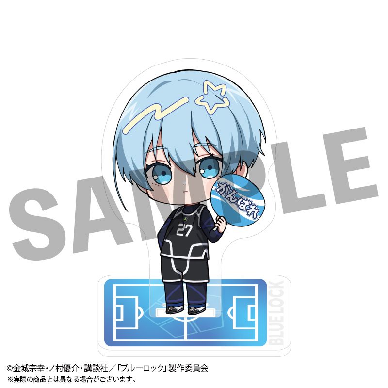 Rakuten - 【新品/公式】ブルーロック_フレフレアクリルスタンド 【ラウンドワン】氷織 ? 公式グッズ colleize コレイズ アニメ キャラクター グッズ