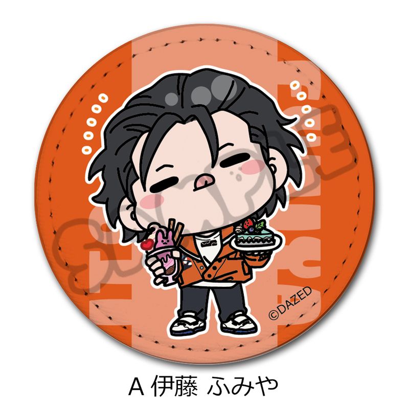 Rakuten - 【新品/公式】カリスマ_レザーバッジ A 伊藤ふみや 公式グッズ colleize コレイズ アニメ キャラクター グッズ