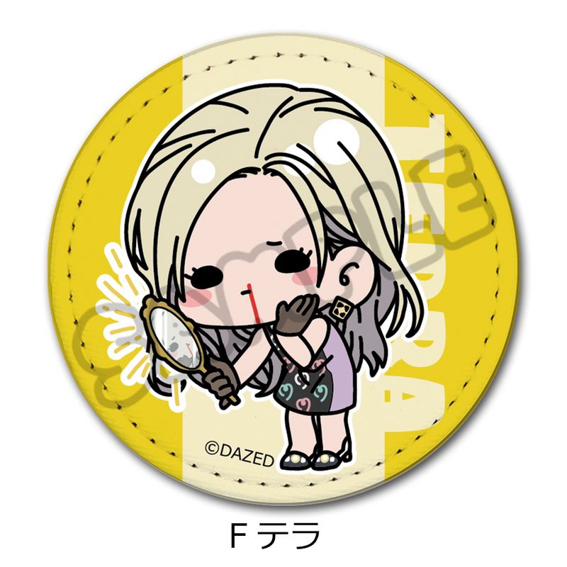【新品/公式】カリスマ_レザーバッジ F テラ 公式グッズ colleize コレイズ アニメ キャラクター グッズ