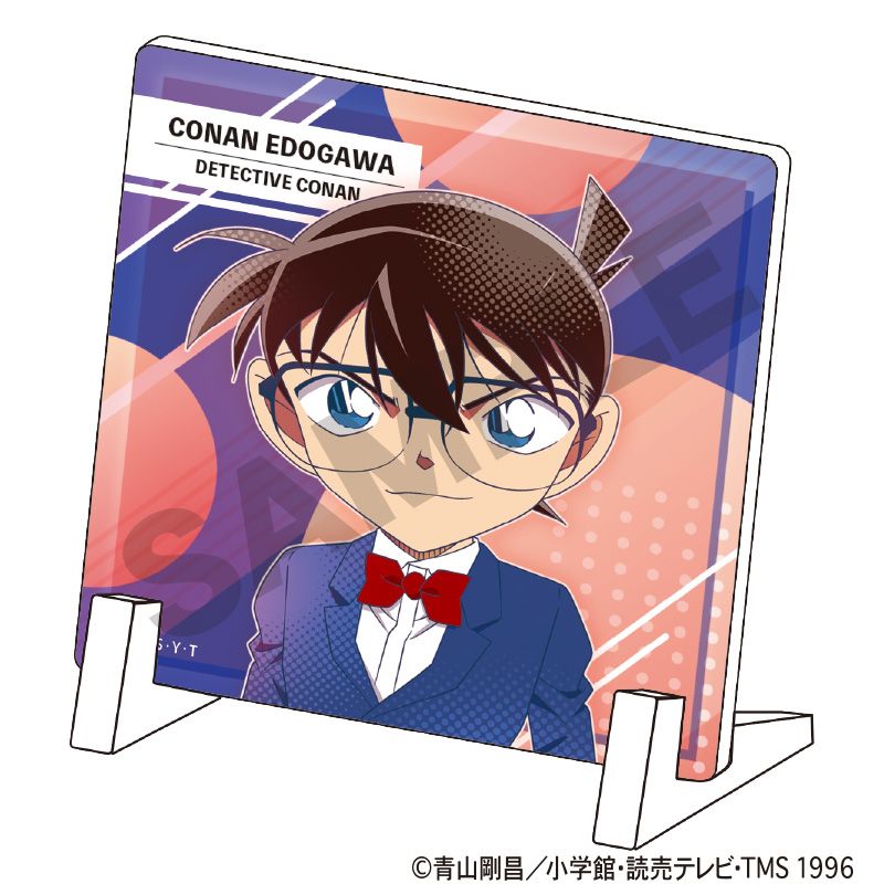樂天商城 - 【新品/公式】名探偵コナン_ミニアクリルパネル　江戸川コナン　シャワードット 公式グッズ colleize コレイズ アニメ キャラクター グッズ
