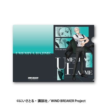 樂天商城 - 【新品/公式】WIND BREAKER_クリアファイル 2.梅宮一 公式グッズ colleize コレイズ アニメ キャラクター グッズ