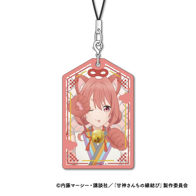 Rakuten - 【新品/公式】甘神さんちの縁結び_メタルチャームストラップ 百鬼Ver. B 甘神夕奈 公式グッズ colleize コレイズ アニメ キャラクター グッズ