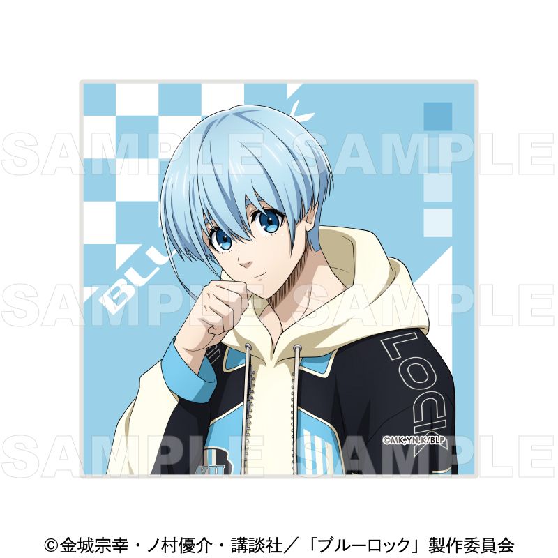 樂天商城 - 【新品/公式】ブルーロック_レーシングStyle ミニタオル 氷織羊 公式グッズ colleize コレイズ アニメ キャラクター グッズ