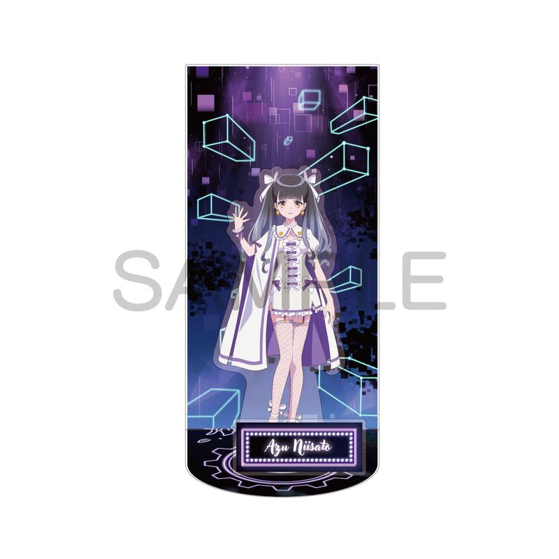 乐天商城 - 【新品/公式】前橋ウィッチーズ_ジオラマアクリルスタンド 新里アズ 公式グッズ colleize コレイズ アニメ キャラクター グッズ
