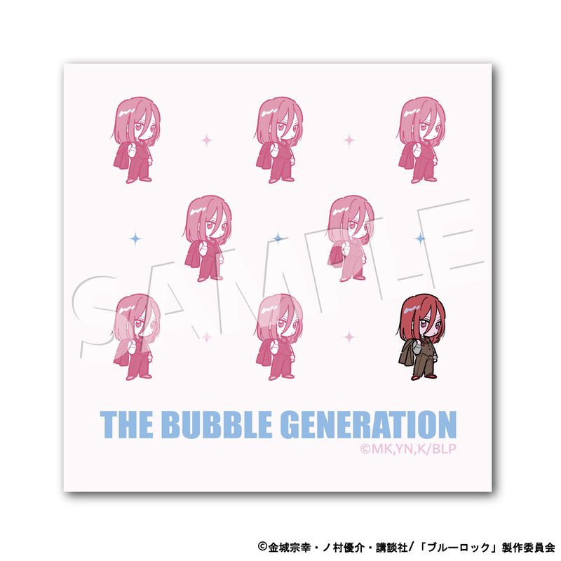 【新品/公式】ブルーロック_ザ・バブル・ジェネレーション ミニタオル 千切豹馬 公式グッズ colleize コレイズ アニメ キャラクター グッズ