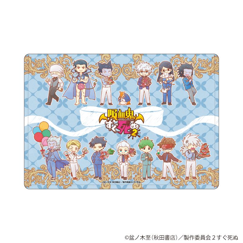 樂天商城 - 【新品/公式】吸血鬼すぐ死ぬ2_キャラクリアケース 11/並列デザイン（レトロアートイラスト） 公式グッズ colleize コレイズ アニメ キャラクター グッズ