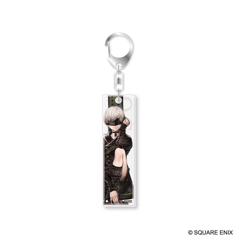 NieR:Automata_アクリルキーホルダー 9Sと書物 公式グッズ colleize コレイズ アニメ キャラクター