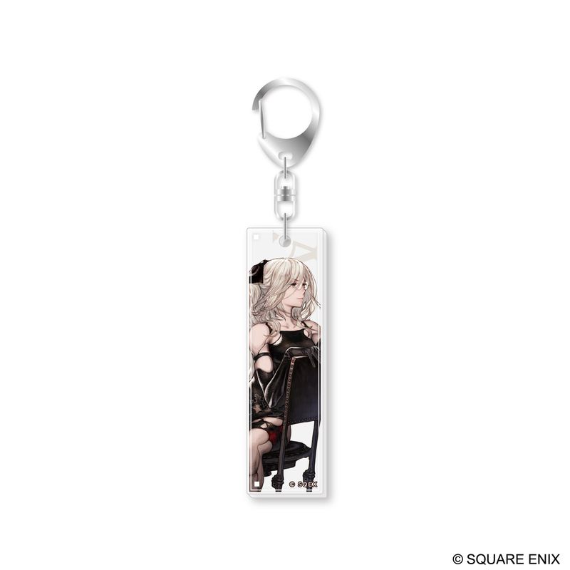 NieR:Automata_アクリルキーホルダー A2と書物 公式グッズ colleize コレイズ アニメ キャラクター