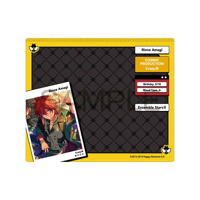 乐天商城 - 【新品/公式】あんさんぶるスターズ!!_DECOPAD vol.4 天城 燐音 公式グッズ colleize コレイズ アニメ キャラクター グッズ