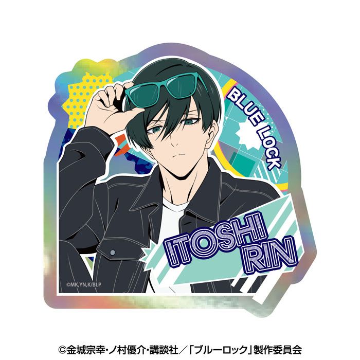 ブルーロック_プリズムミニステッカー 2.糸師凛 公式グッズ colleize コレイズ アニメ キャラクター グッズ