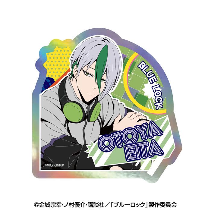 ブルーロック_プリズムミニステッカー 6.乙夜影汰 公式グッズ colleize コレイズ アニメ キャラクター グッズ