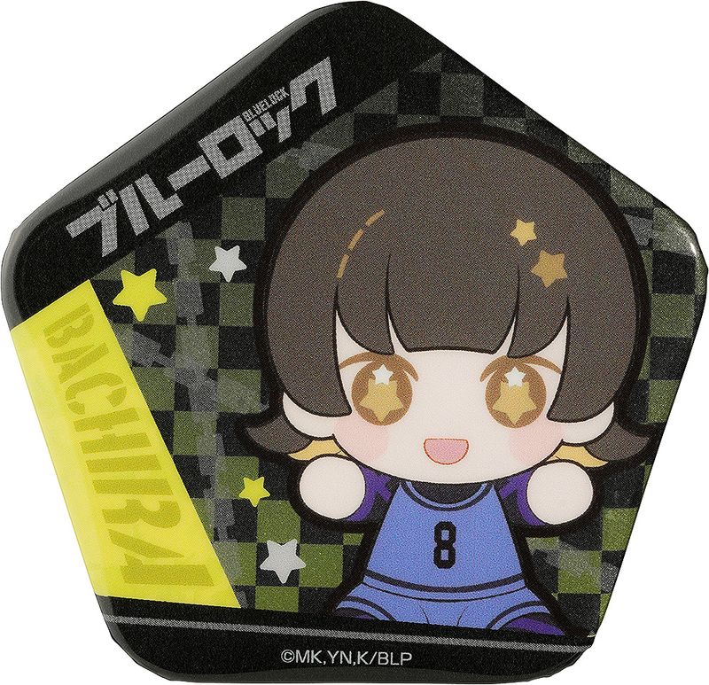 Rakuten - 【新品/公式】ブルーロック_HUGGYシリーズ缶バッジ 蜂楽廻 公式グッズ colleize コレイズ アニメ キャラクター グッズ