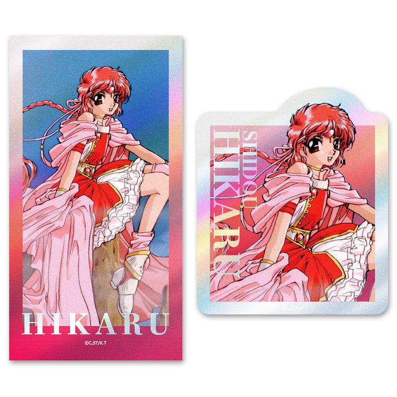 【新品/公式】魔法騎士レイアース_キャラキラステッカーセット 獅堂 光 Vol.1 公式グッズ colleize コレイズ アニメ キャラクター グッズ