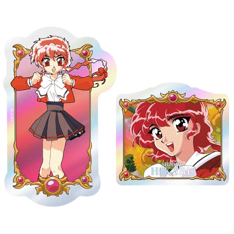 【新品/公式】魔法騎士レイアース_キャラキラステッカーセット 獅堂 光 Vol.2 公式グッズ colleize コレイズ アニメ キャラクター グッズ