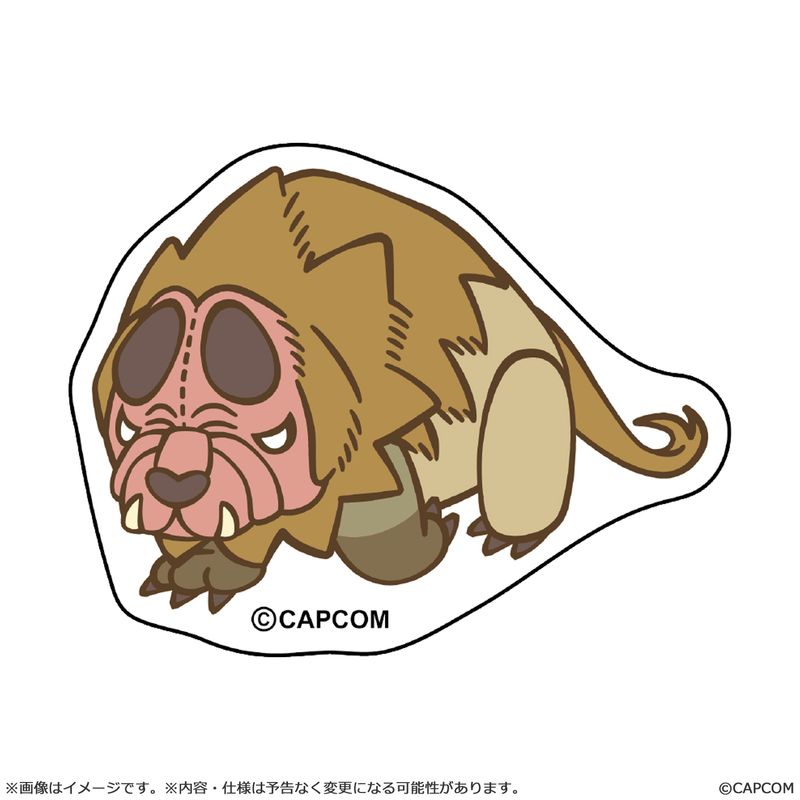 樂天商城 - 【新品/公式】モンスターハンター_モンでふぉ ダイカットステッカー ドシャグマ 公式グッズ colleize コレイズ アニメ キャラクター グッズ