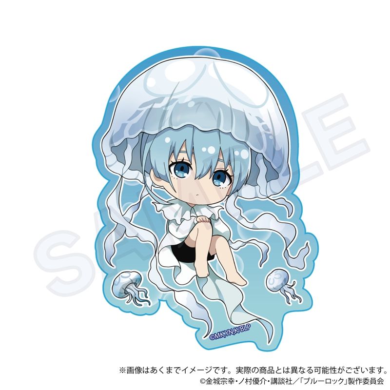 Rakuten - 【新品/公式】ブルーロック_ダイカットステッカー くらげver. 氷織 羊 公式グッズ colleize コレイズ アニメ キャラクター グッズ
