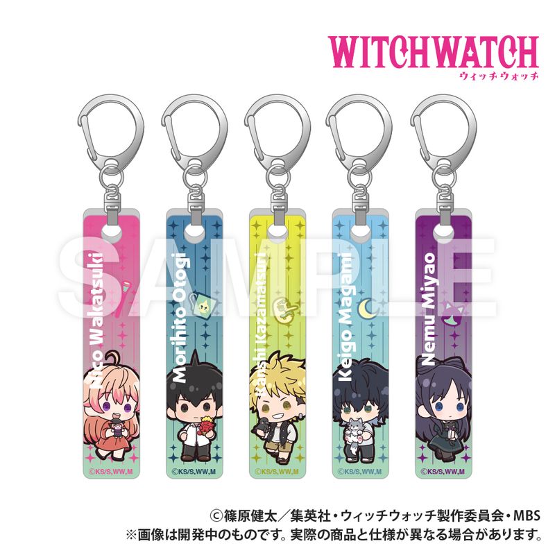 【新品/公式】TVアニメ『ウィッチウォッチ』_【トレーディング】バーキーホルダー_ぷちきゅんシリーズ_pcs 公式グッ…